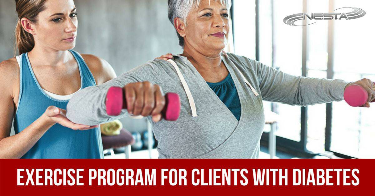 Exercise and Training Programming for Clients with Diabetes