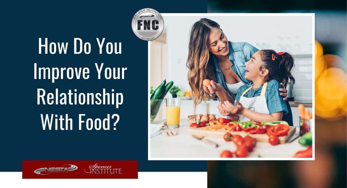 What makes a positive relationship with food?