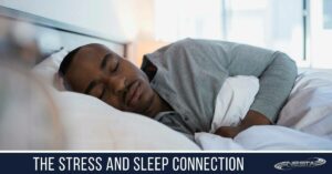 Is there a connection between sleep and stress?