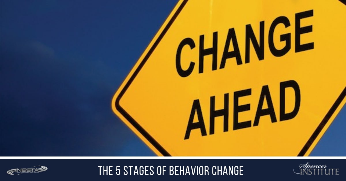 what are the five stages of change