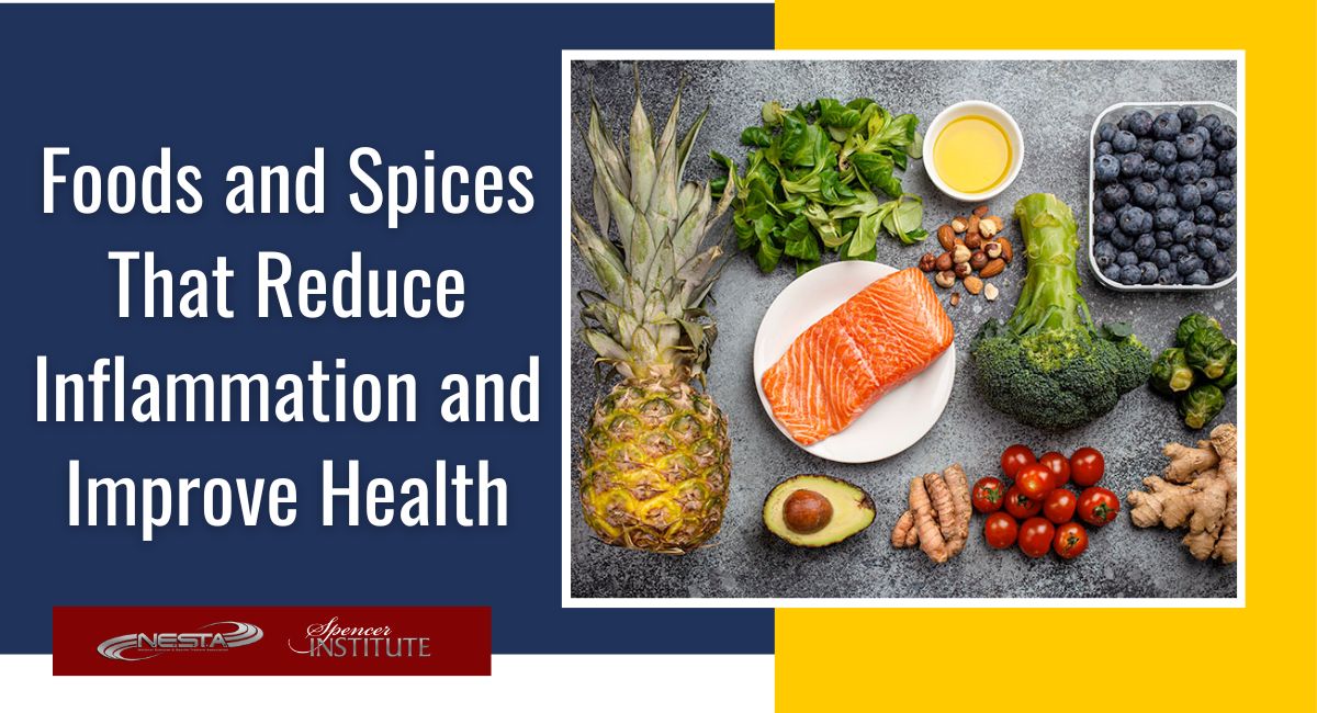 Nutrition coach education about foods that reduce inflammation